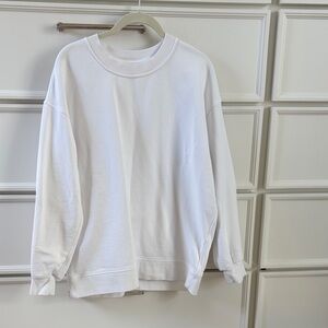 Lululemon Athletica White Sweatshirt